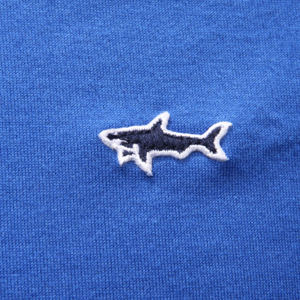 Paul & Shark T-shirt With Round Neck And Short Sleeves In Blue
