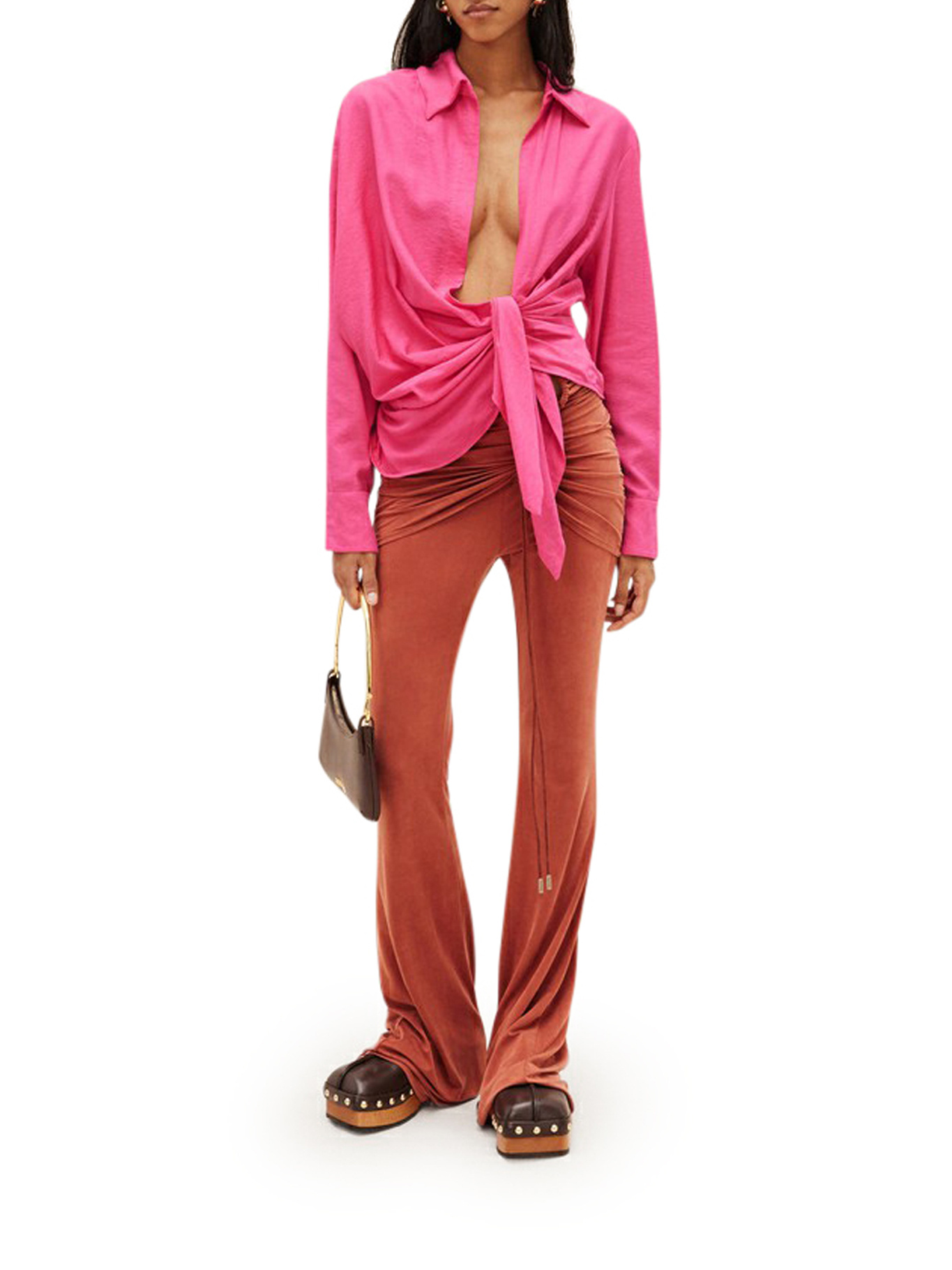 Jacquemus La Chemise Bahia Shirt In Pink
