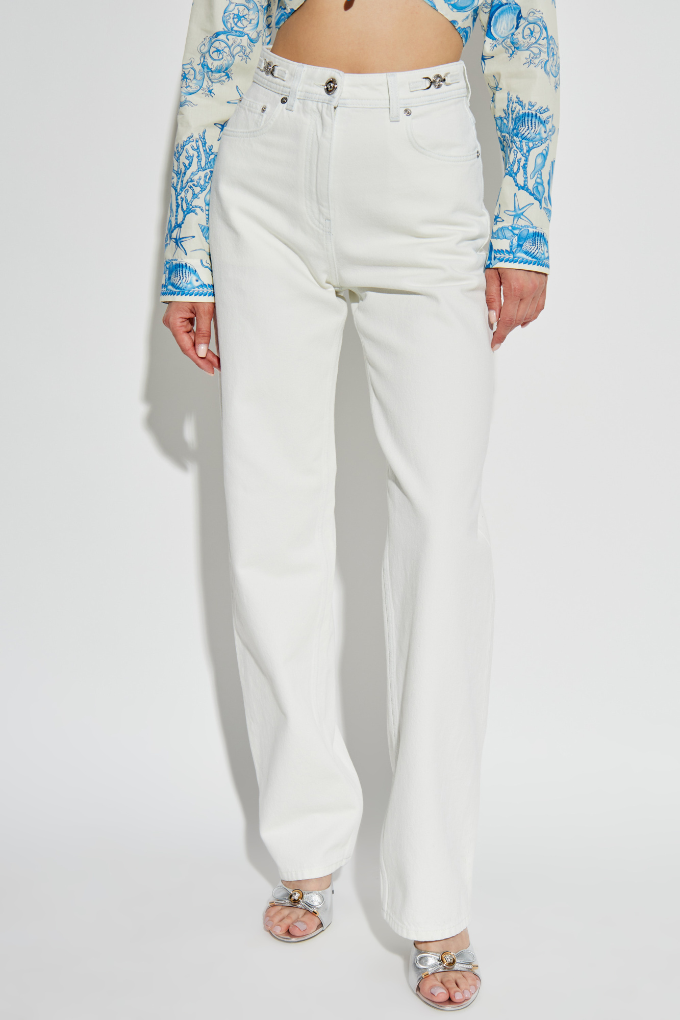 Versace Medusa-plaque Jeans