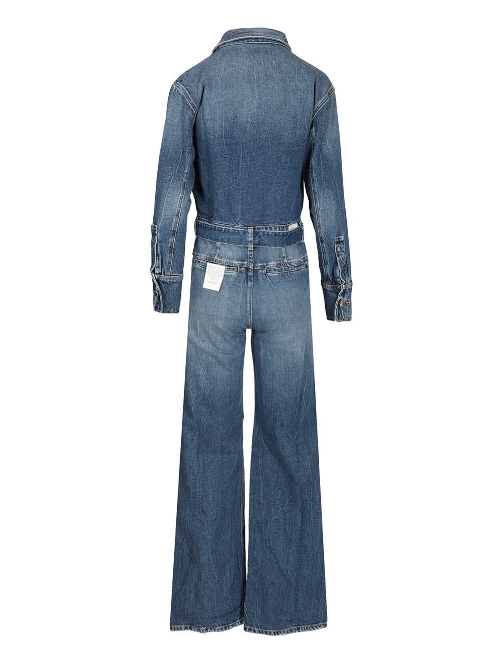 Icon Denim Indie Jumpsuit Jewelry Blue In Blue