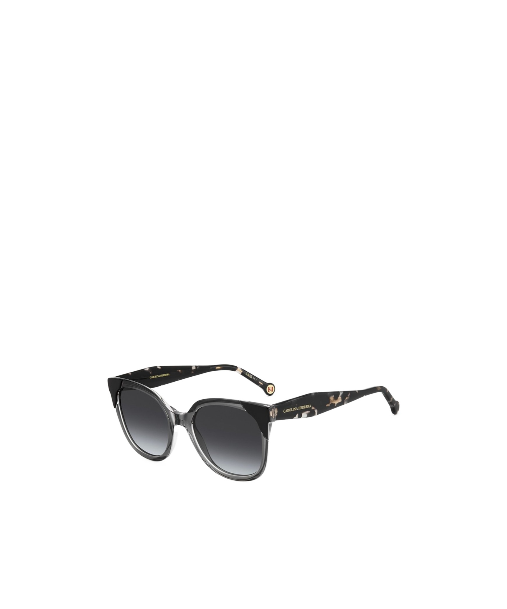 Carolina Herrera Square-frame Sunglasses In Gray
