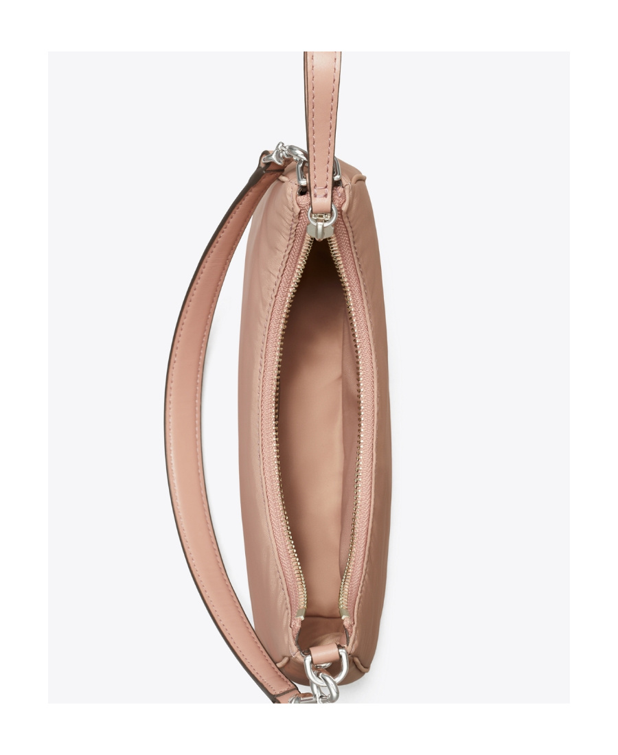 Tory Burch Small 151 Mercer Shoulder Bag In Nude