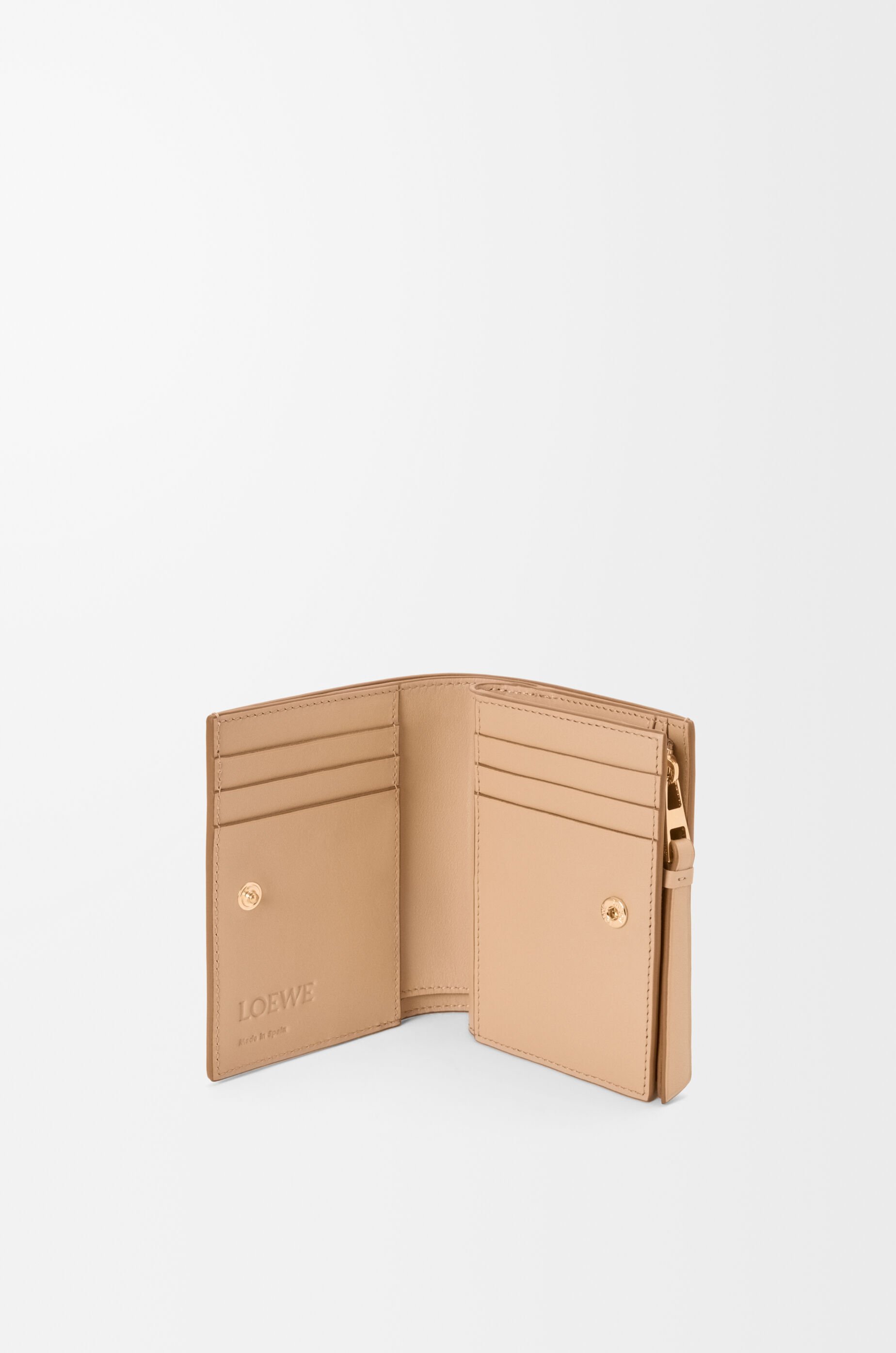 Loewe Snap Wallet In Neutral