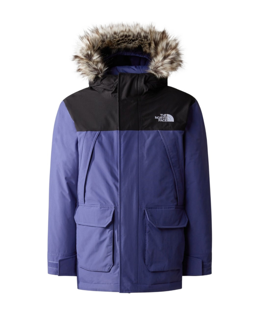 The North Face Mcmurdo Parker Down Jacket In Blue