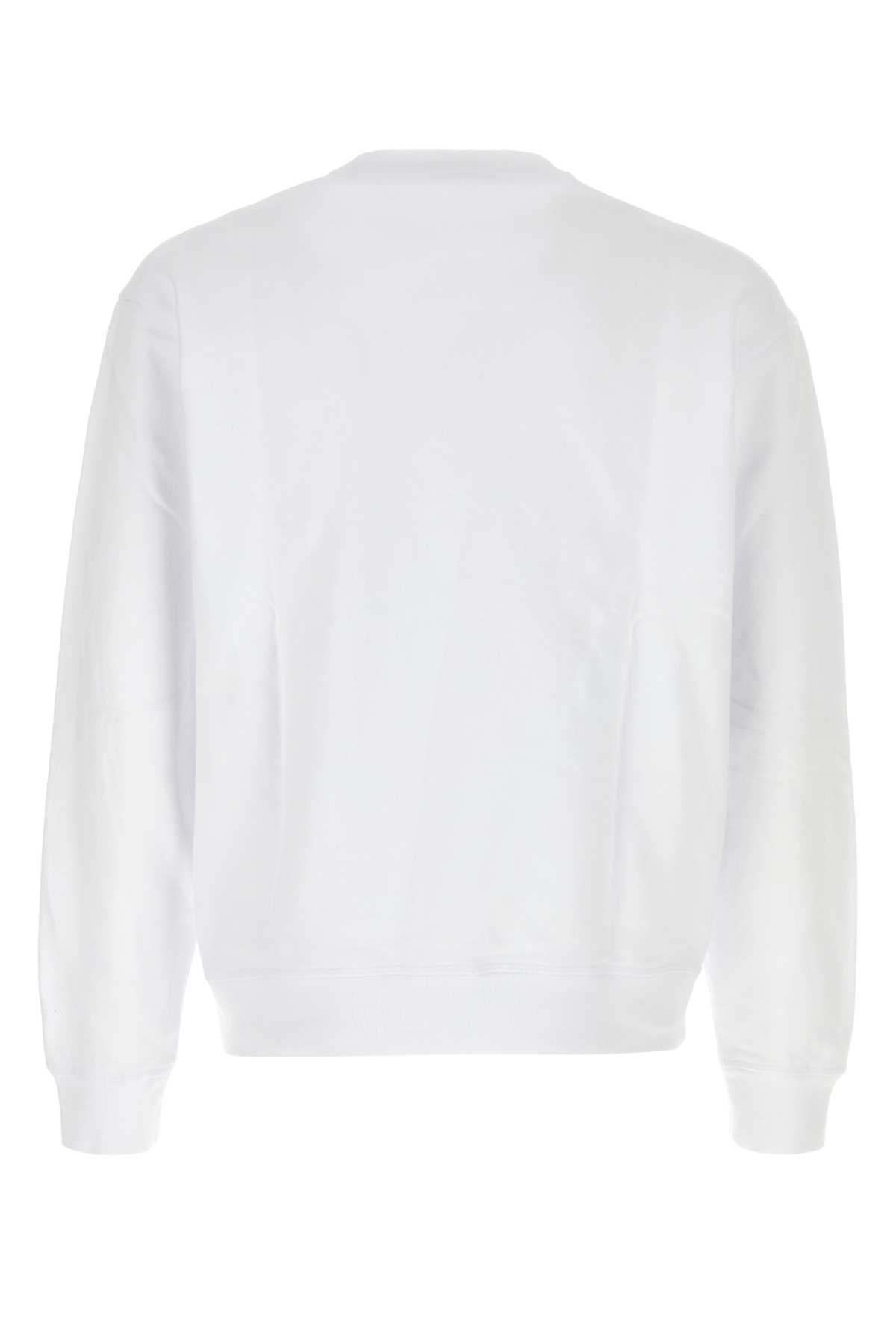 Dsquared2 Felpa-m Nd Dsquared Male In White