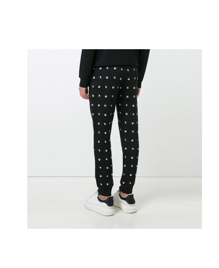 Alexander Mcqueen Feiyan Printed Sweatpants In Black