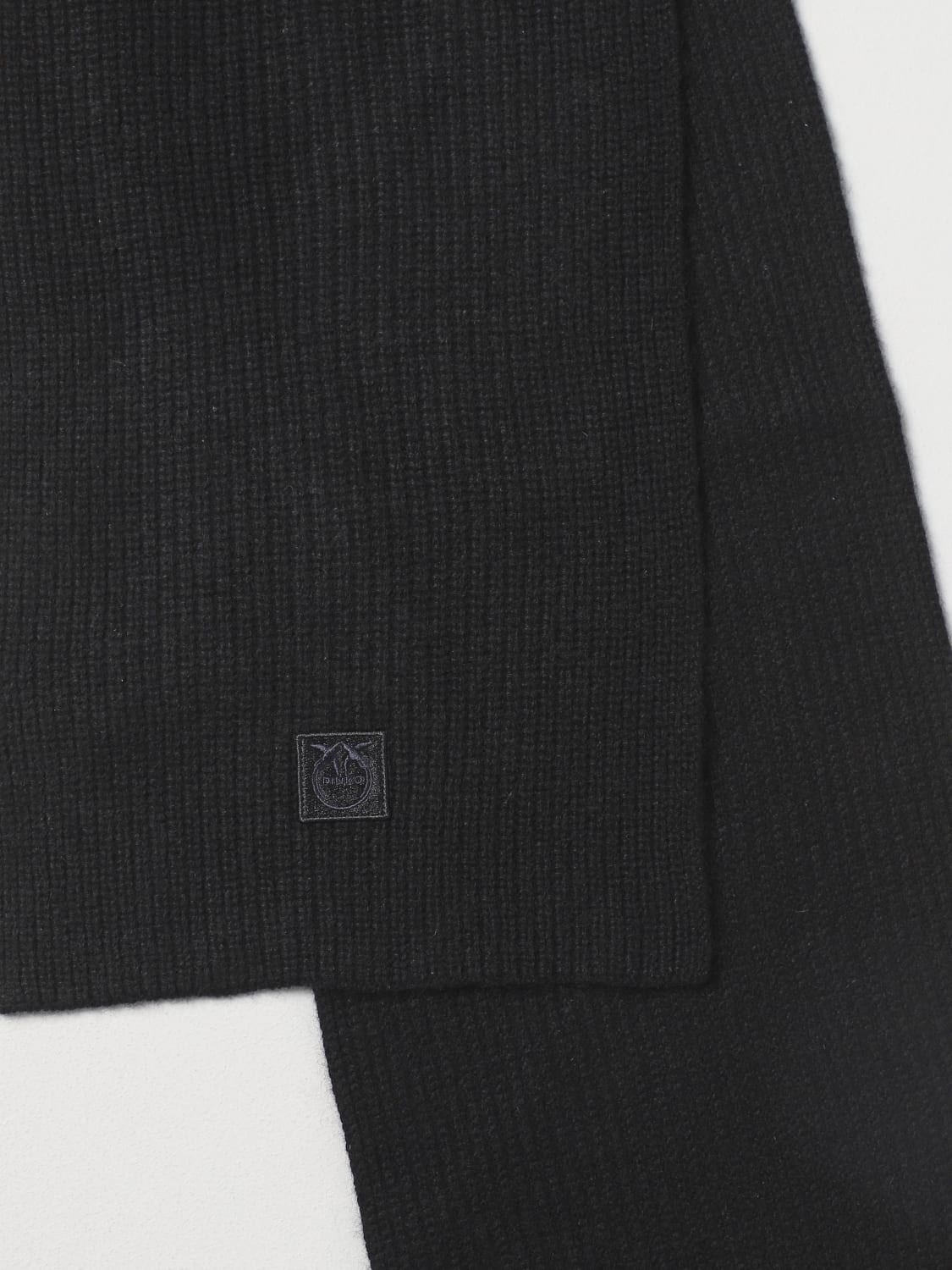 Pinko Embroidered Scarf With Logo