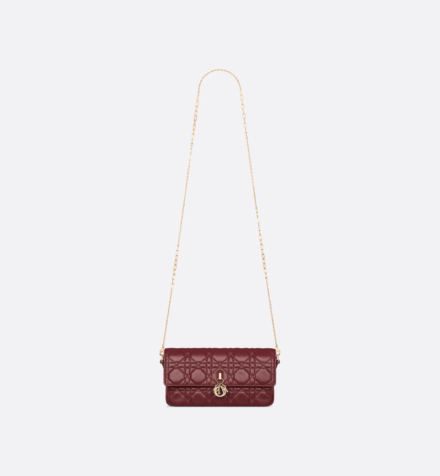 Dior My Pouch Mit Kette In Red