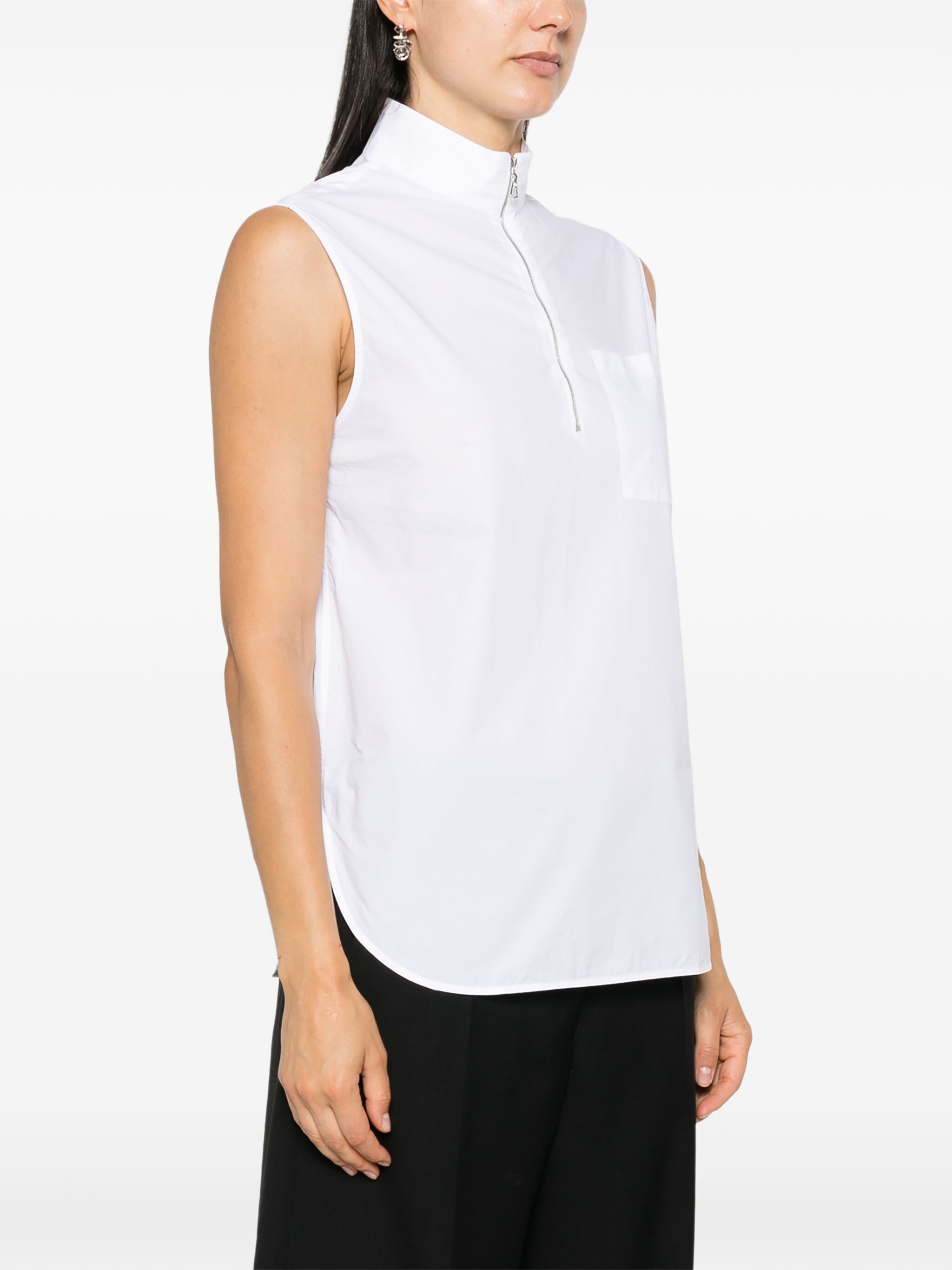 Shop Officine Generale Sierra Top In White