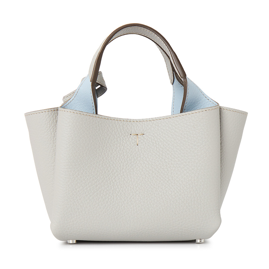 Tod's Logo Shoulder Bag In White