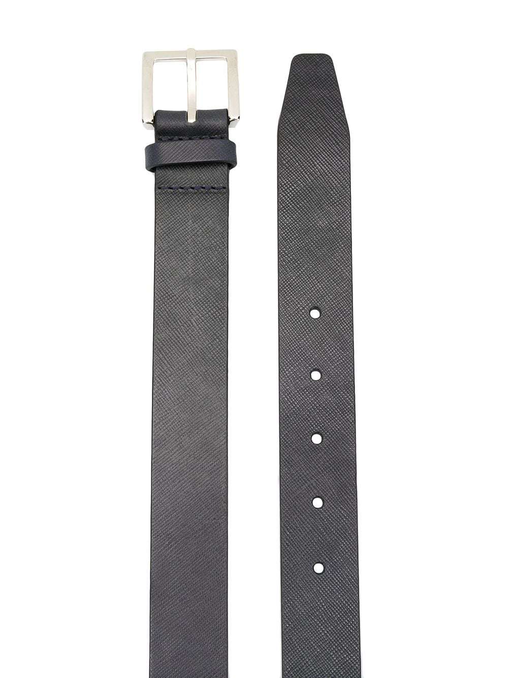 Orciani Classic Buckled Belt In Black