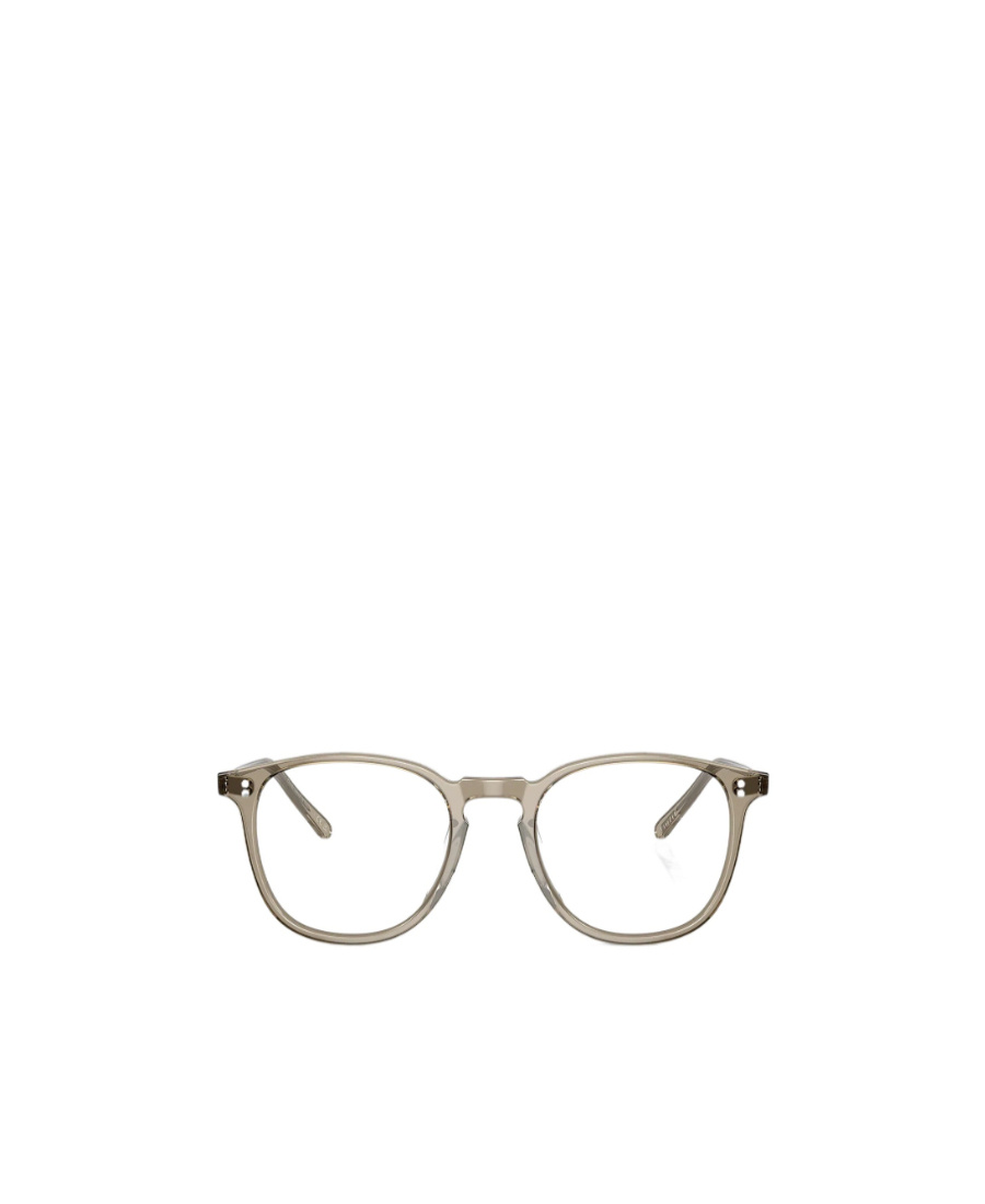 Oliver Peoples Circular Flat Mirror In Gray