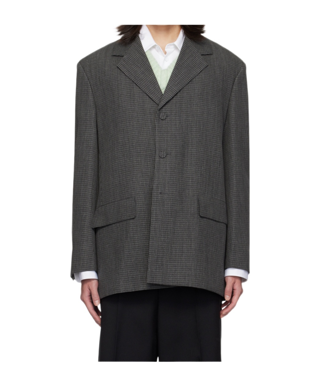 Jil Sander Single-breasted Tailored Blazer In Black