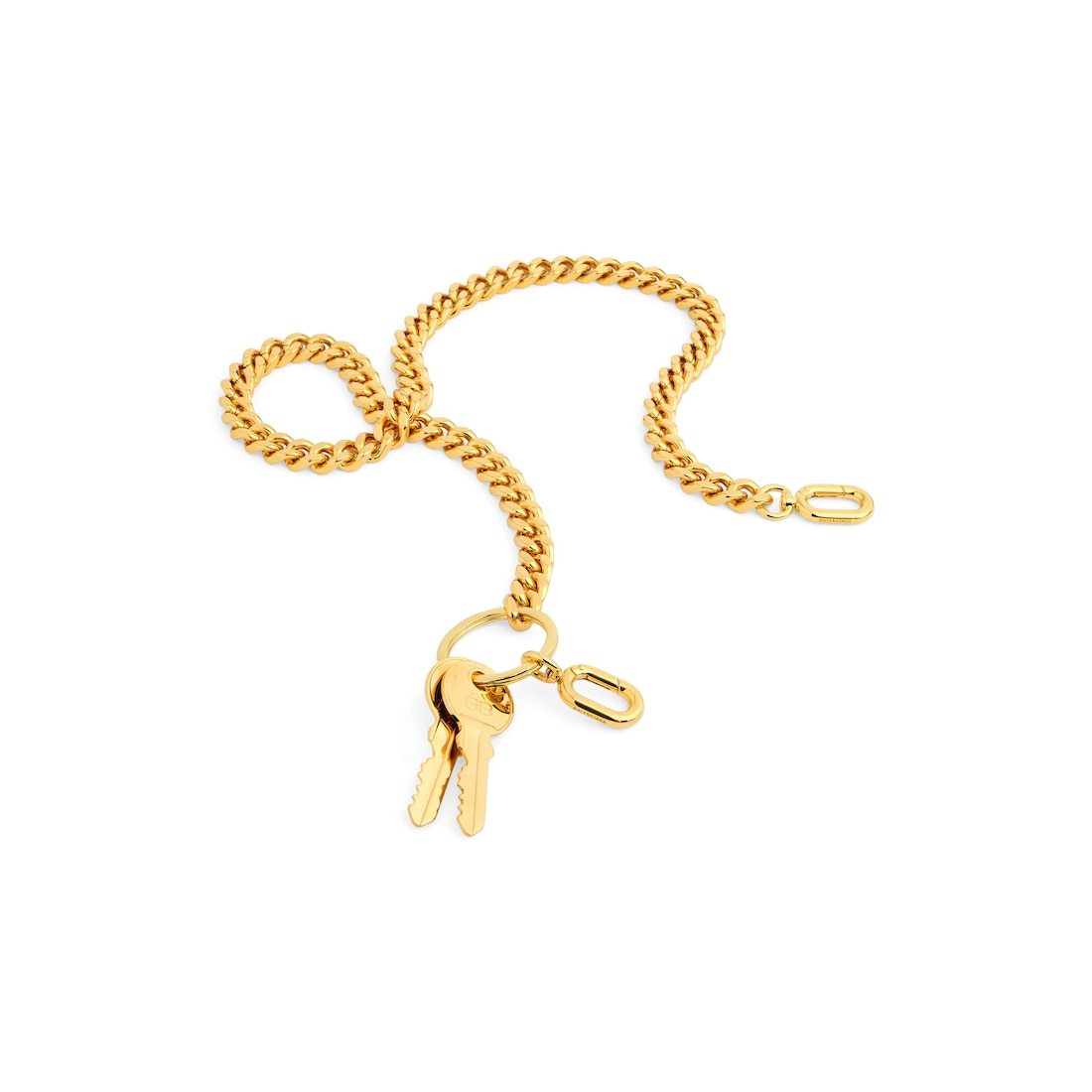 Balenciaga Women's Hourglass Chain Strap In Gold