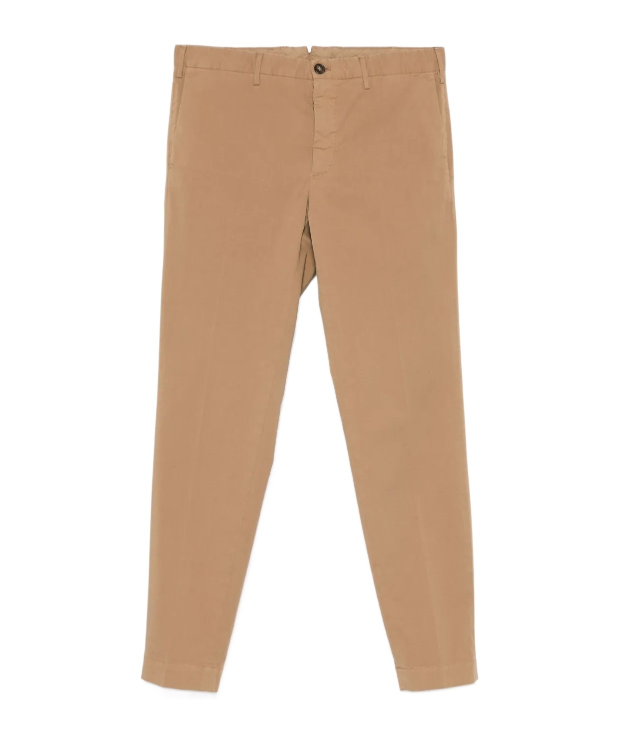 Incotex Tapered-leg Trousers In Nude