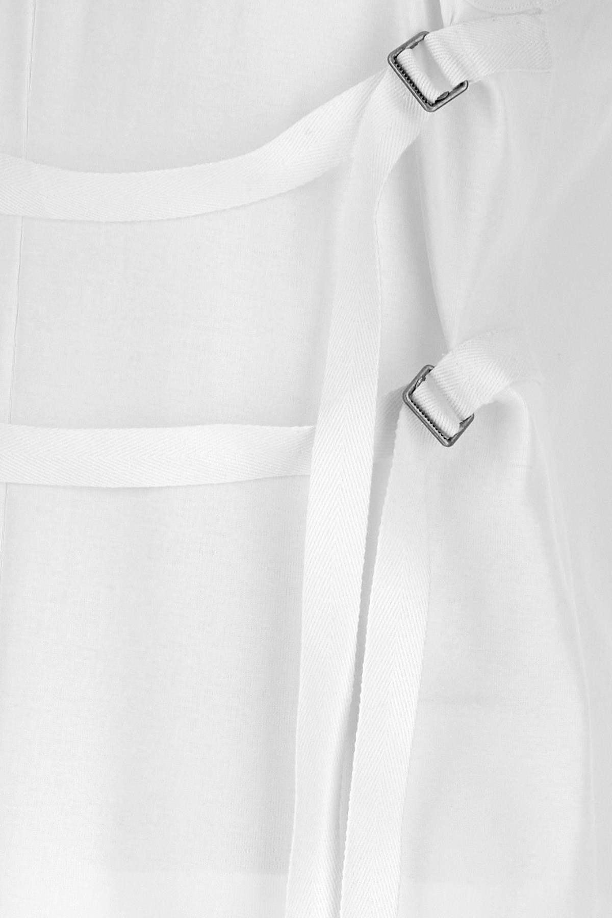 Ann Demeulemeester Sleeveless Long Dress In White