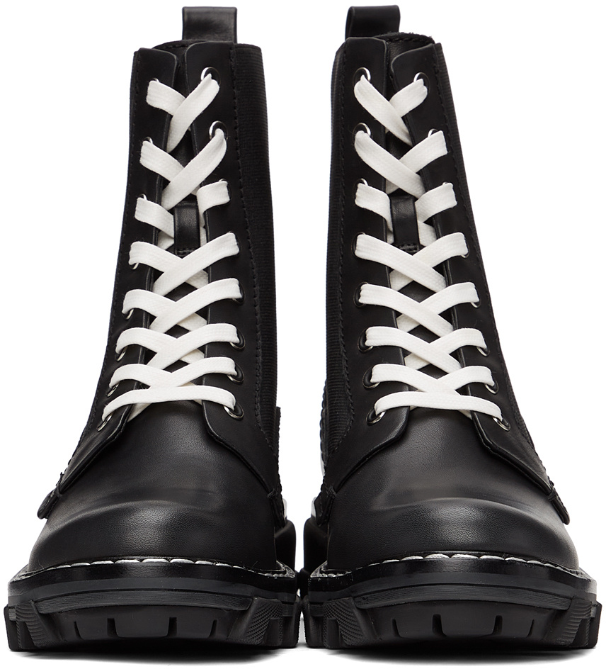 RAG & BONE SPLICE LACED ANKLE BOOTS