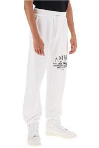 Amiri Arts District Cotton Track Pants In White