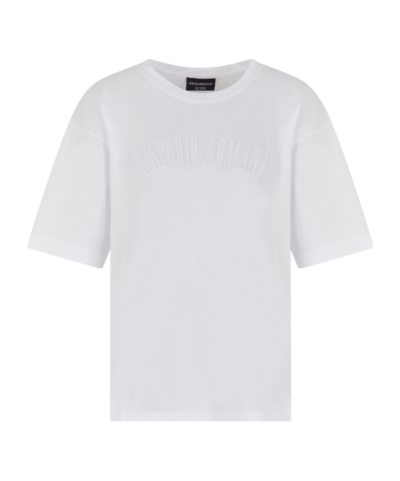 EMPORIO ARMANI LOGO-EMBROIDERED T-SHIRT