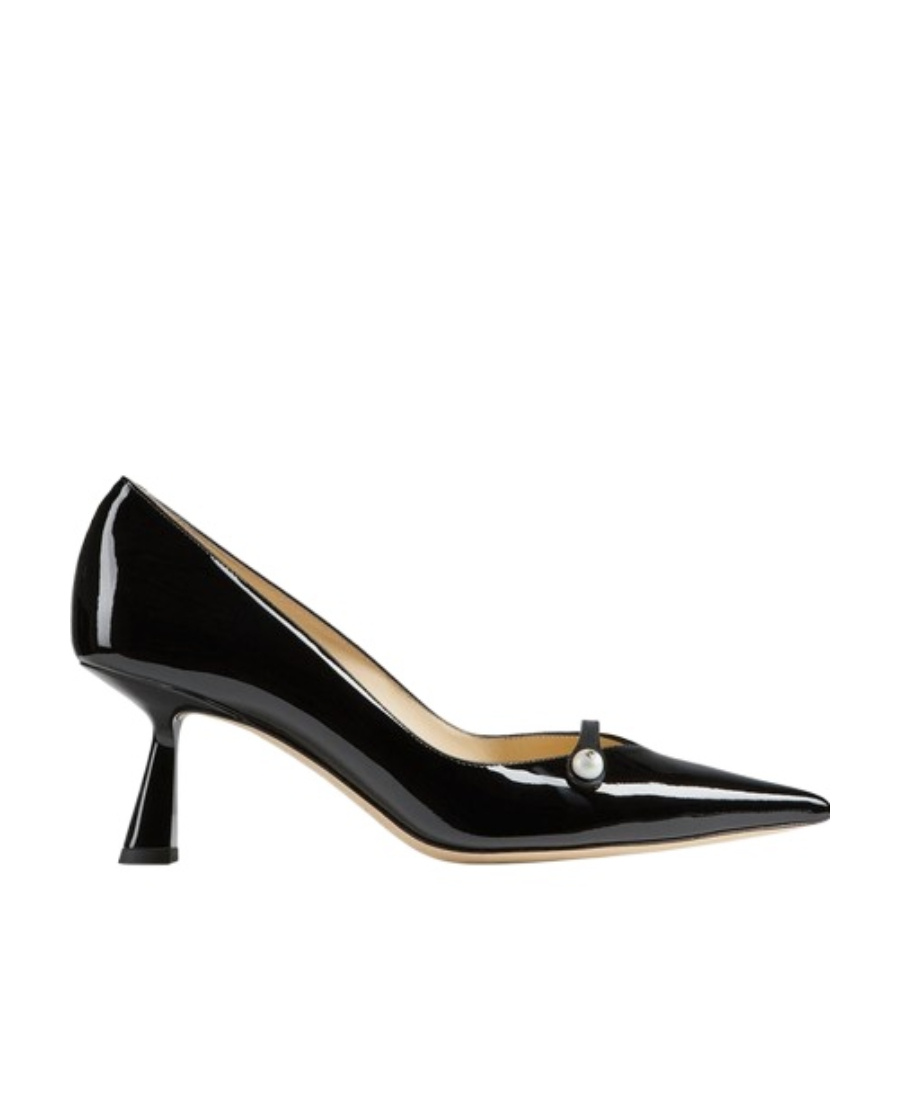 Jimmy Choo Rosalia 65 Patent Leather Pumps In Black