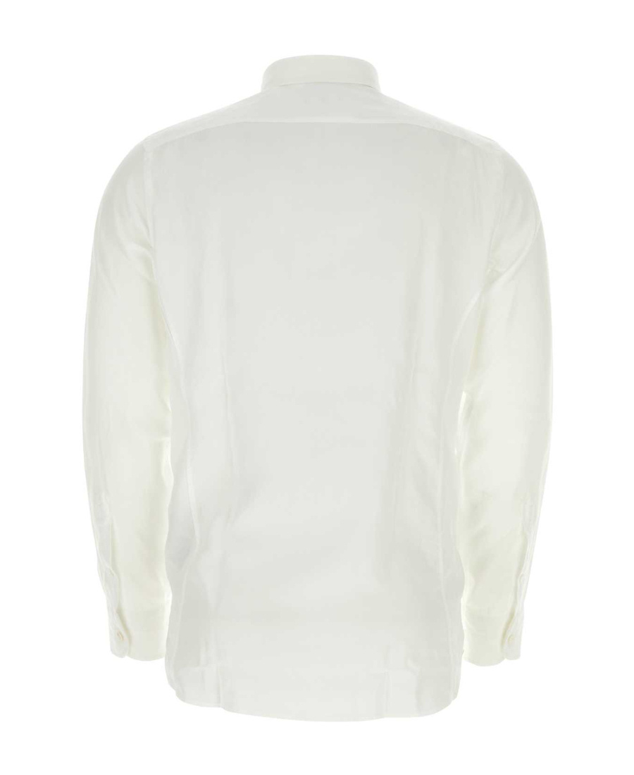 Tom Ford Long-sleeve Lyocell Shirt In White