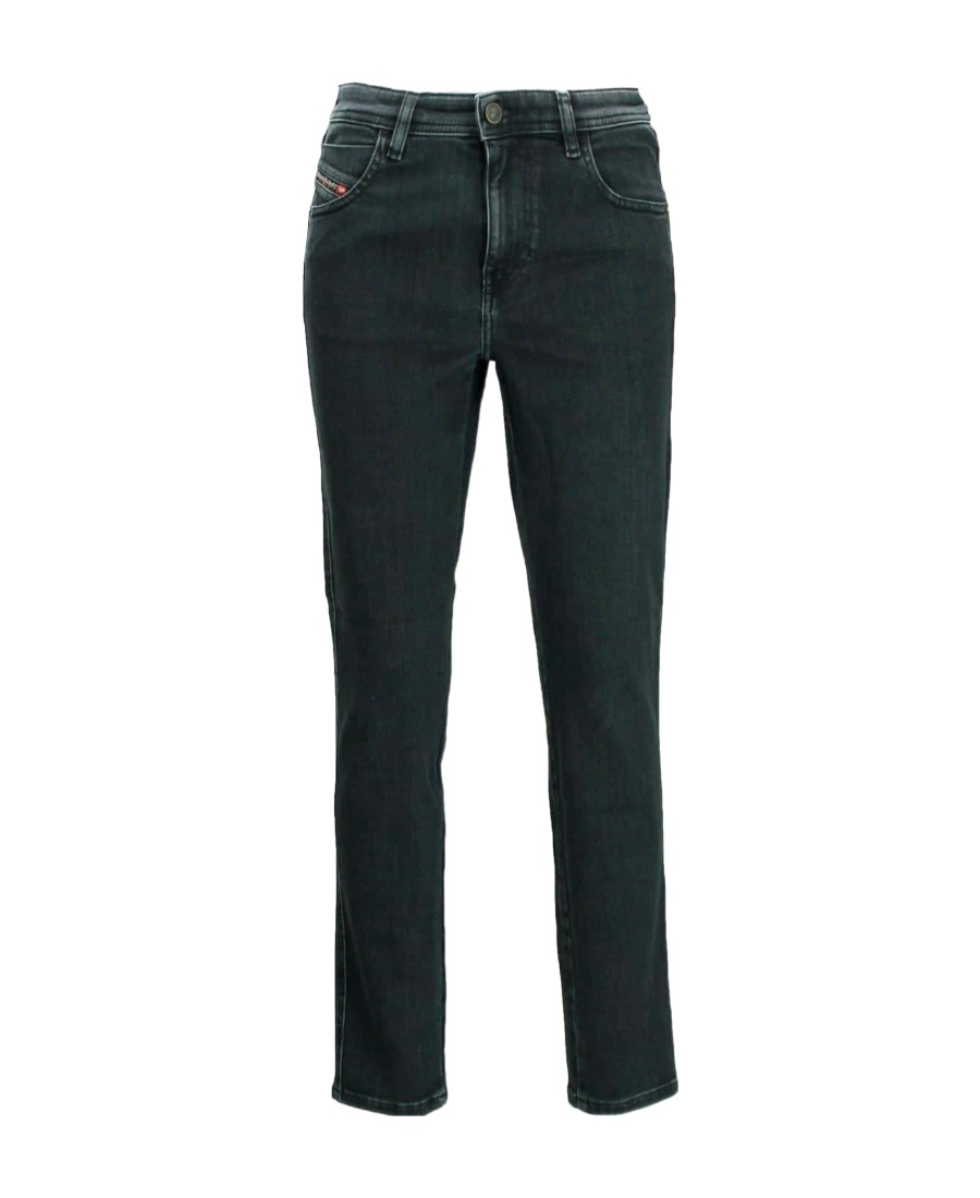 Diesel 2015 Babhila 09b68 Skinny Jeans - Women's - Cotton/polyester/spandex/elastane In Black