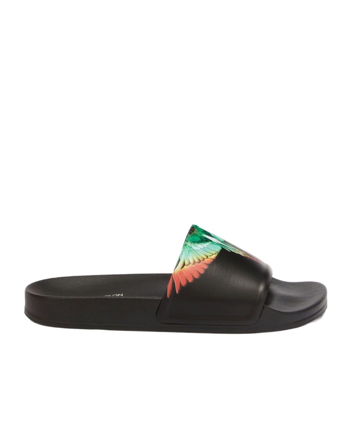 Marcelo Burlon County Of Milan Icon Wings Slides In Black