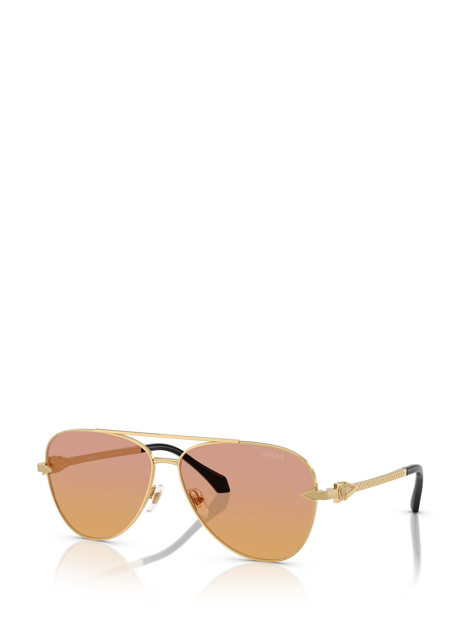 Versace Pilot-frame Sunglasses