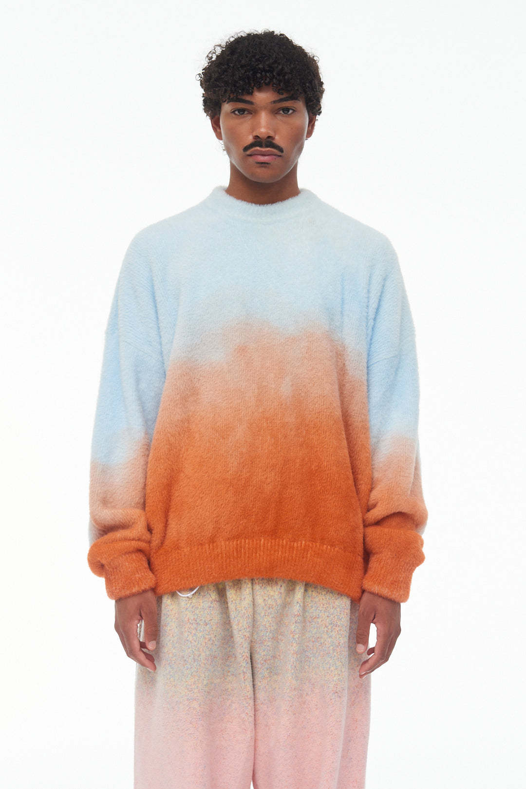 Bonsai Gradient-effect Jumper In Orange