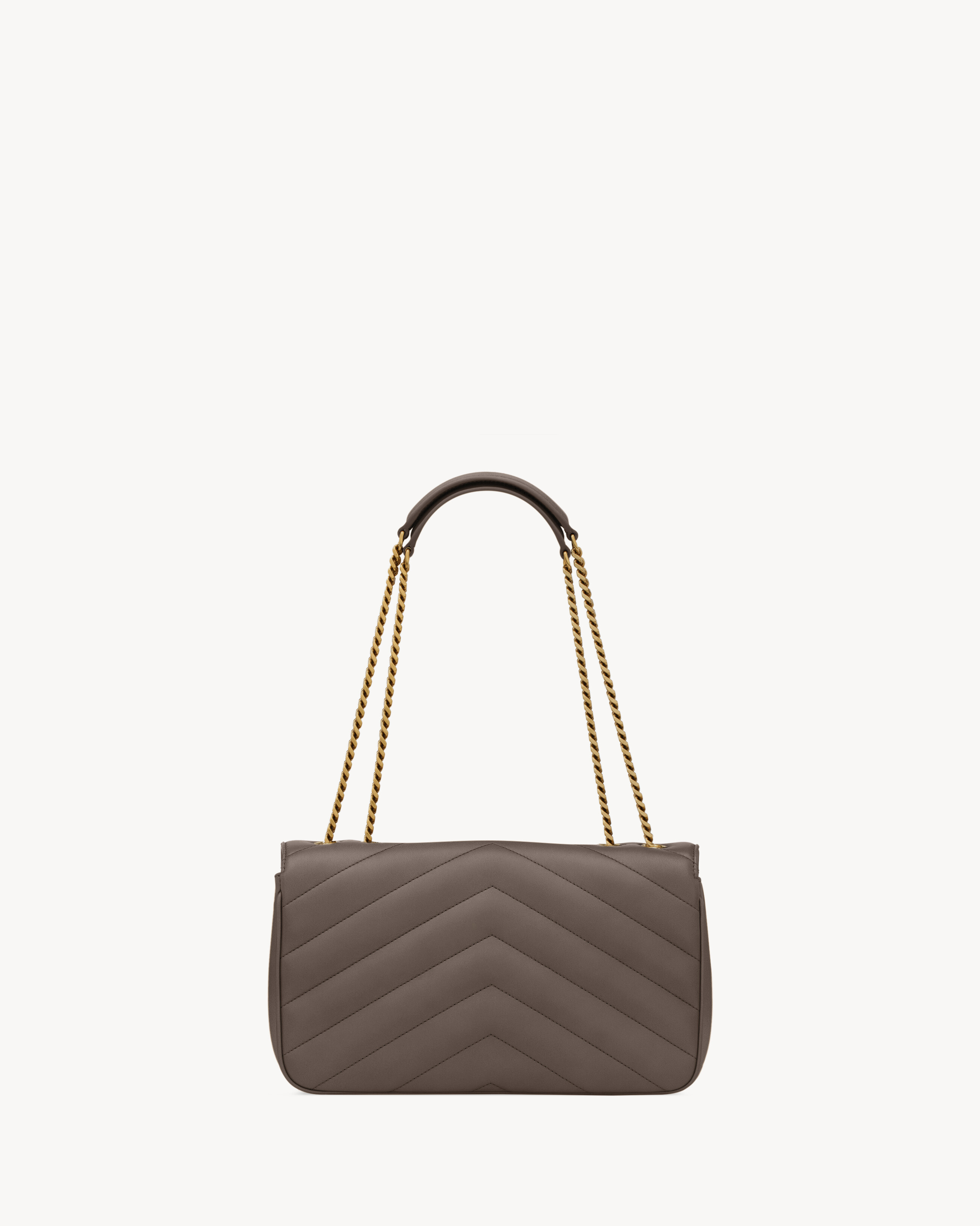 Saint Laurent Loulou Medium In Matelassé Lambskin