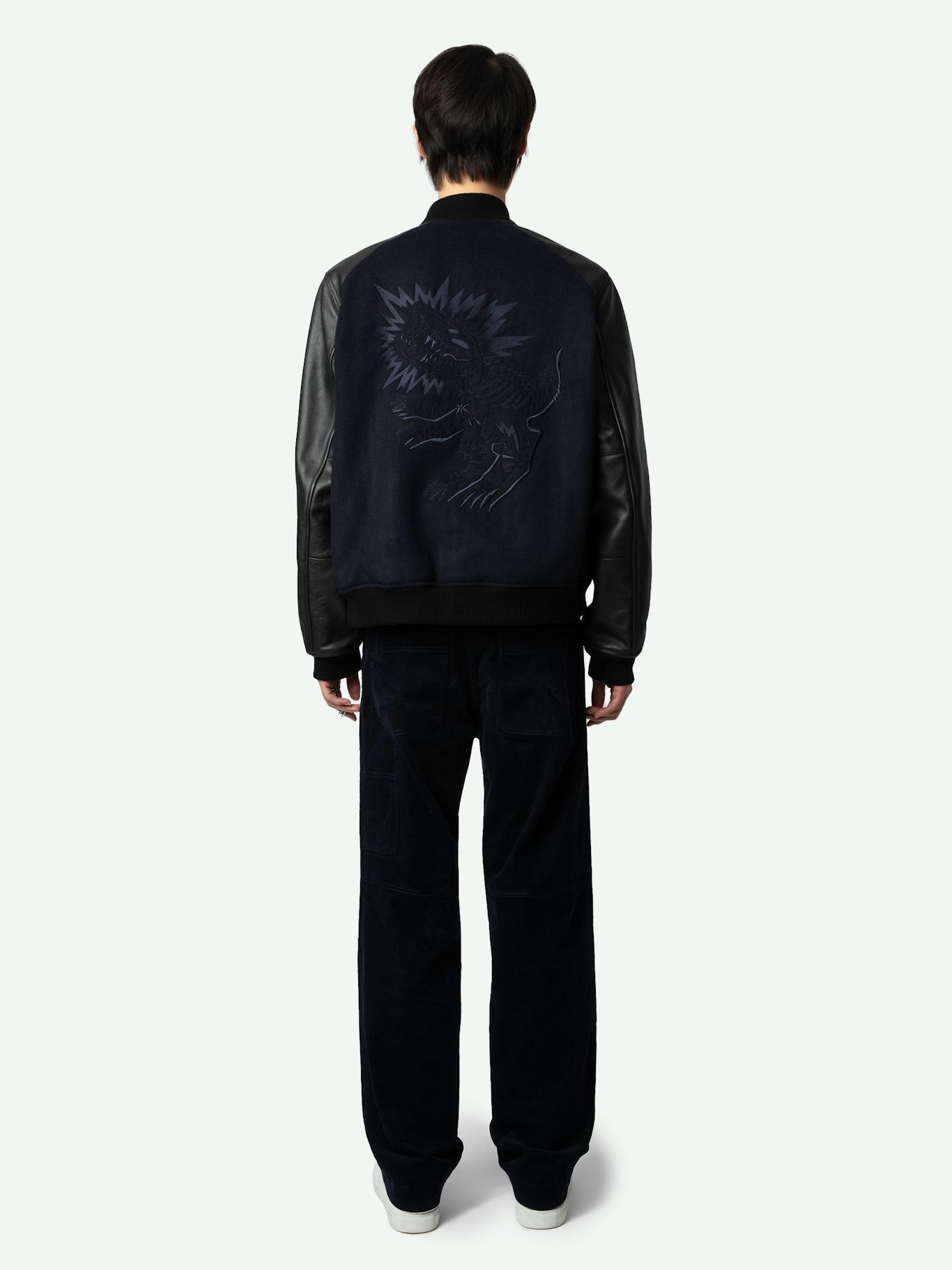 Zadig & Voltaire Birdieh Wool Bomber Jacket