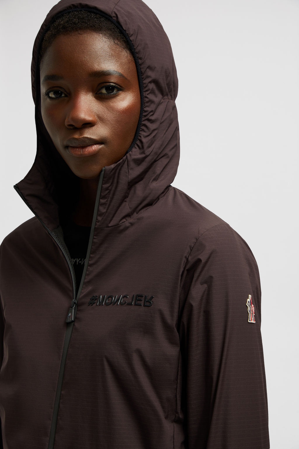 Moncler Mietres Hooded Jacket In Black