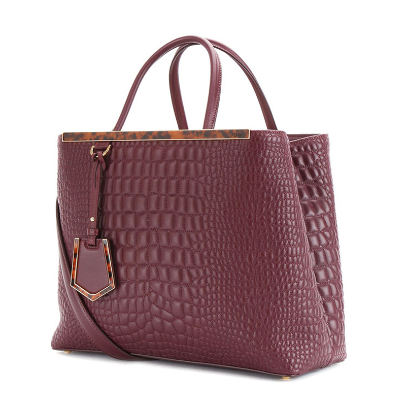 FENDI LOGO DETAILS HANDBAG