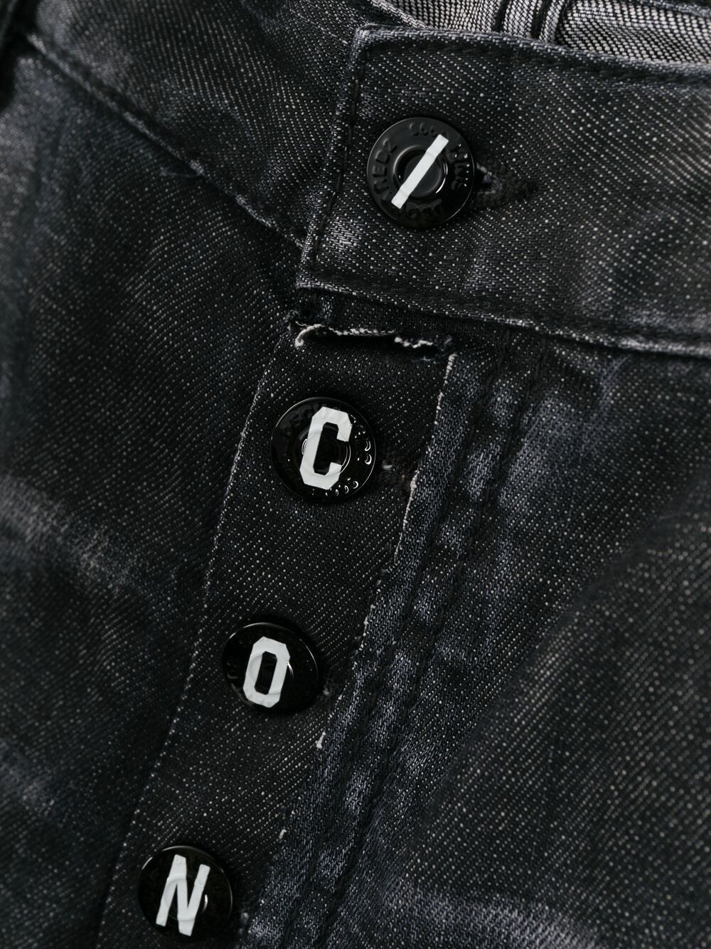 Dsquared2 Icon Distressed-effect Skinny Jeans In Black