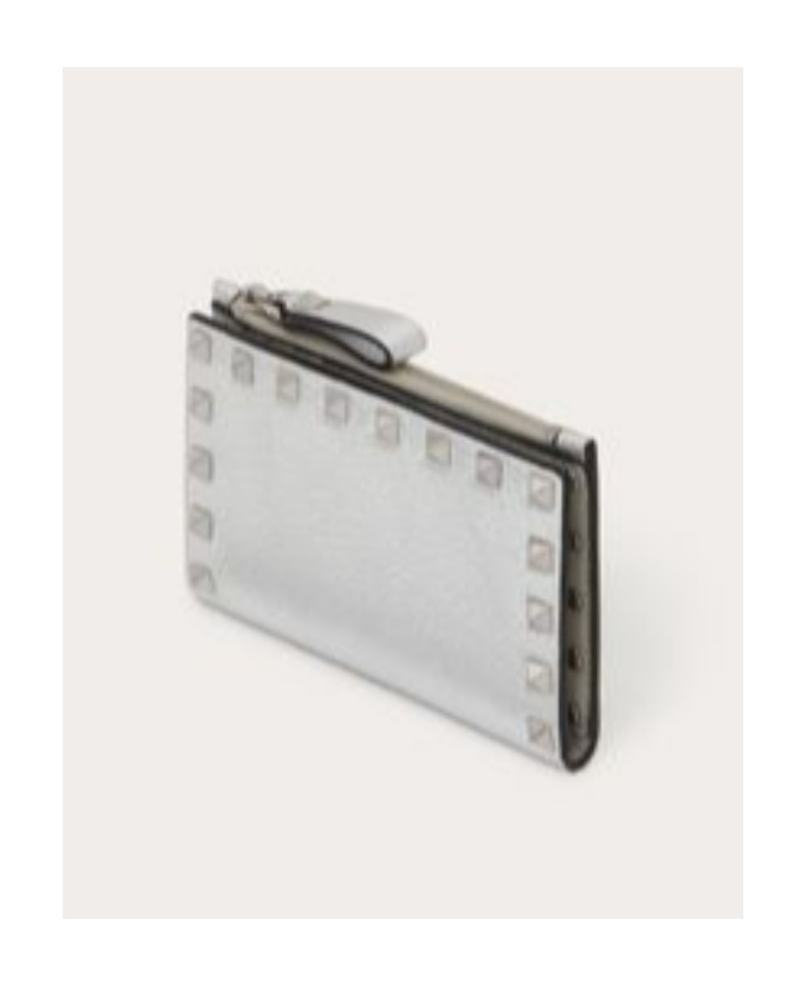 Valentino Rockstud Garavani Rockstud French Wallet In White
