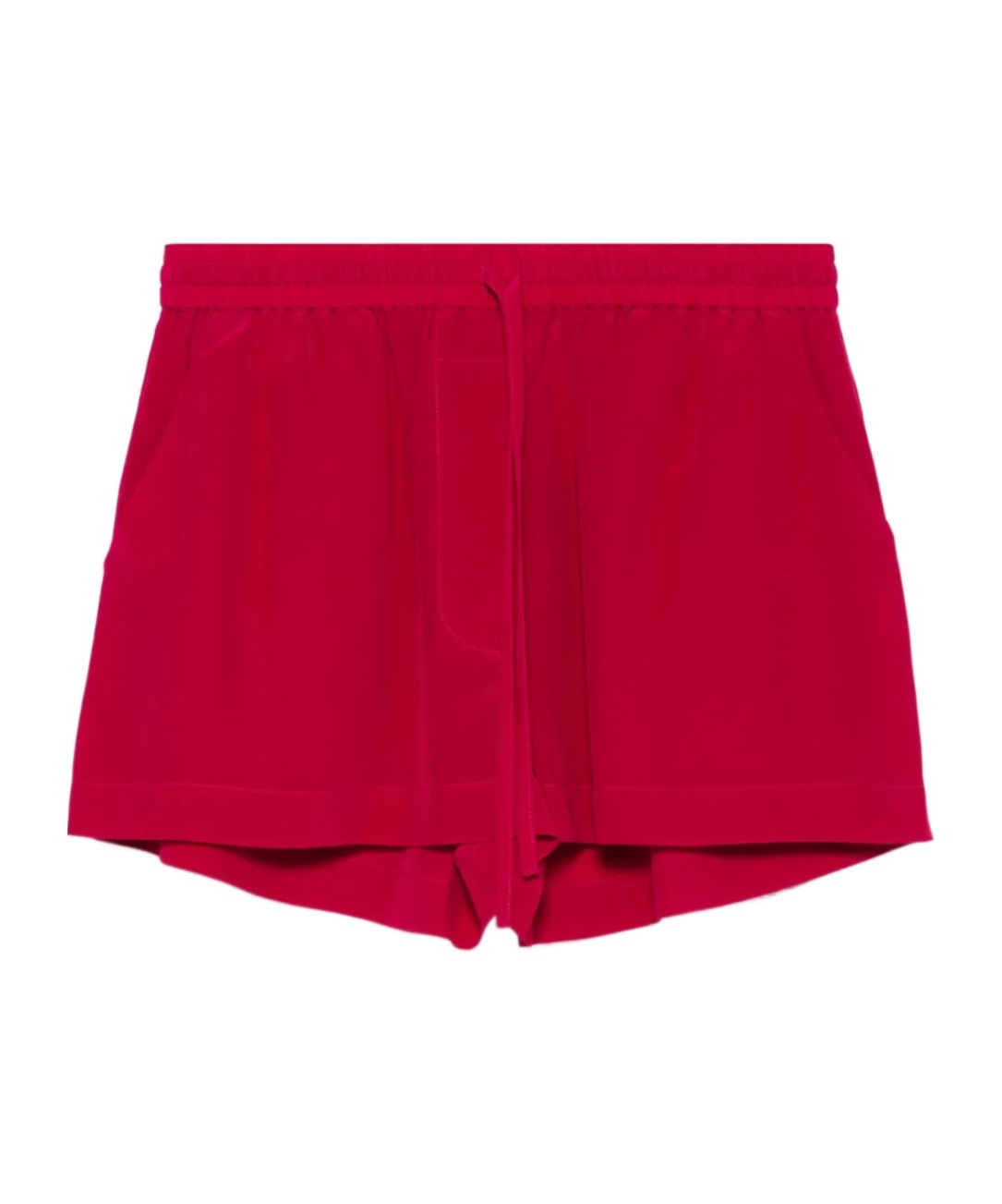P.a.r.o.s.h Silk Shorts In Red