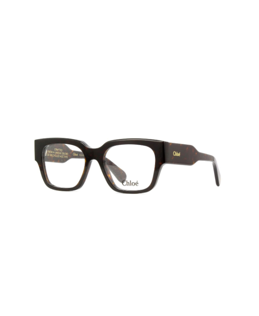 Chloé Eyewear Rectangular Frame Glasses In White