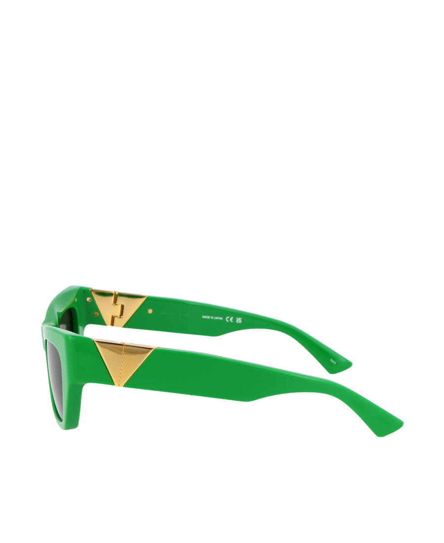Bottega Veneta Cat-eye Style Frame Sunglasses In Black