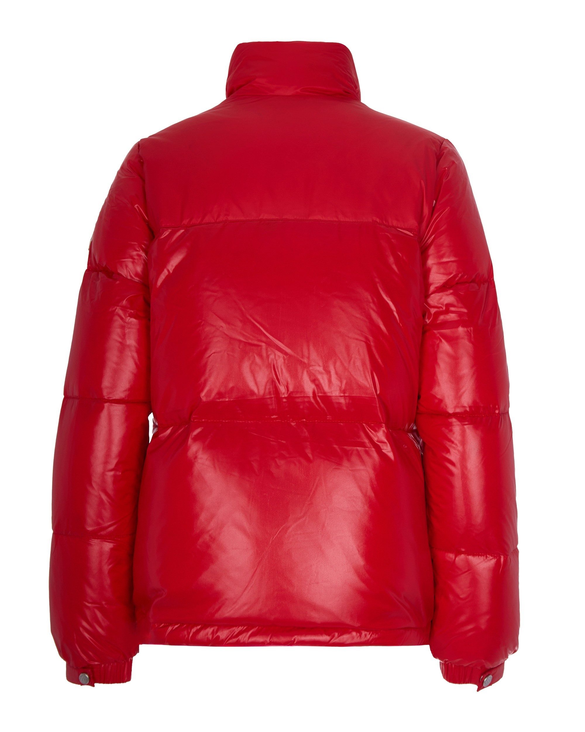 Pyrenex Long-sleeved Down Jacket In Red