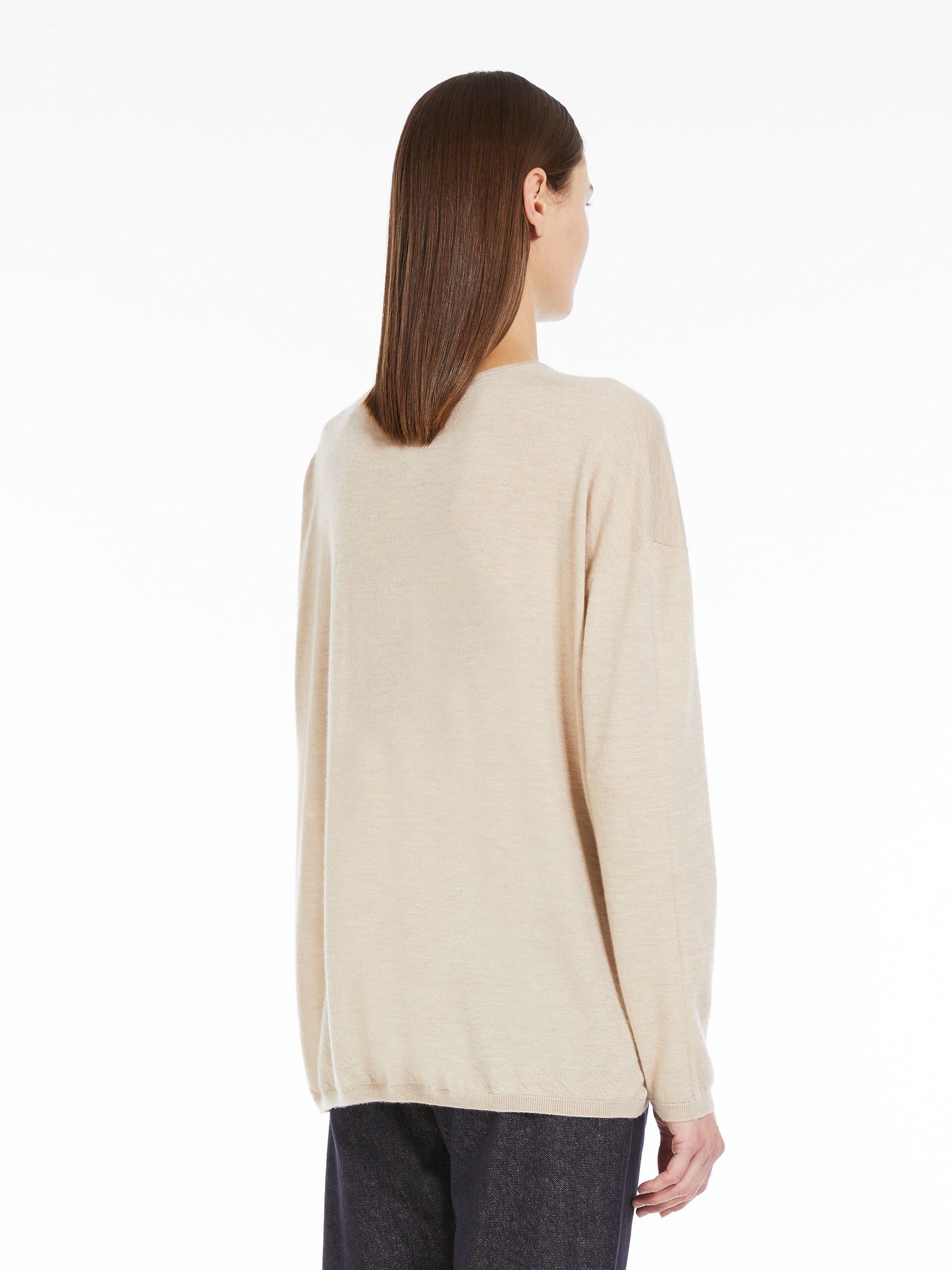 Max Mara Women's Freccia Jumper Sweater In Nude