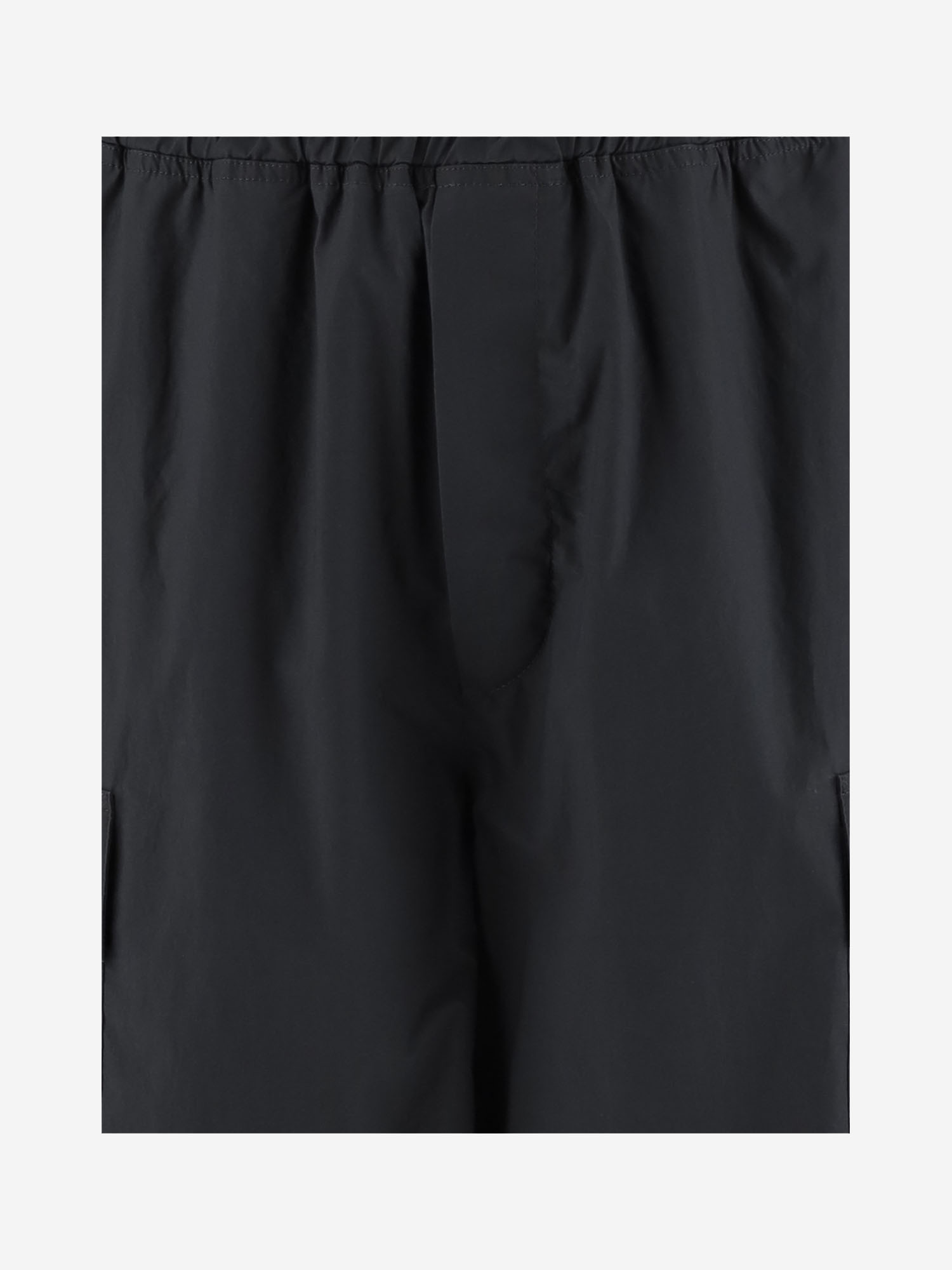 Bottega Veneta Elastic Waist Shorts In Black