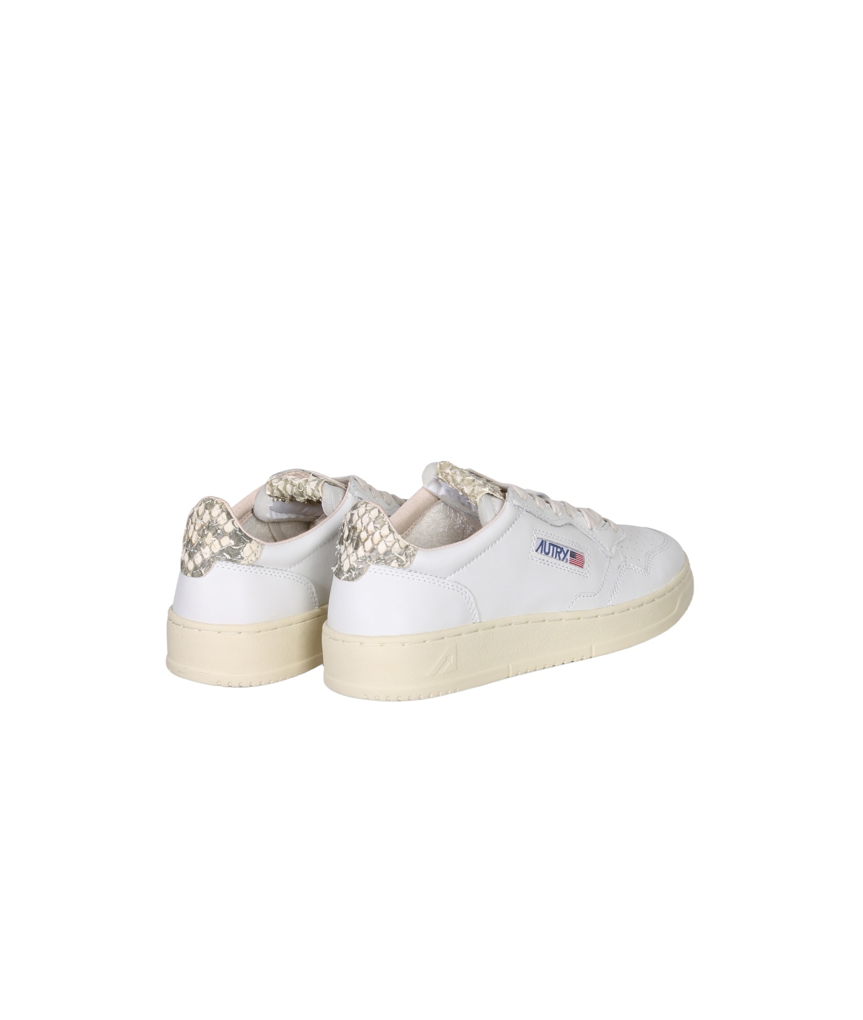 Shop Autry Medalist Sneakers In White