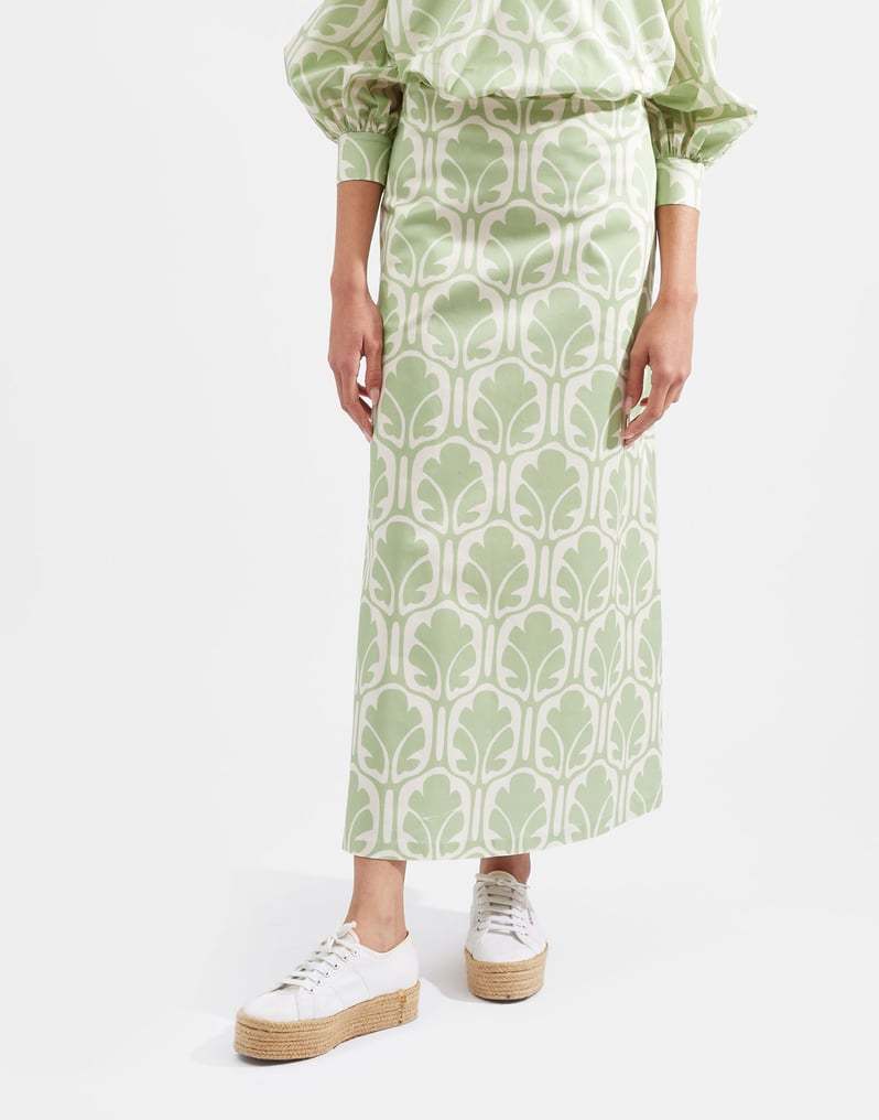 La Doublej A-long Skirt In Nude