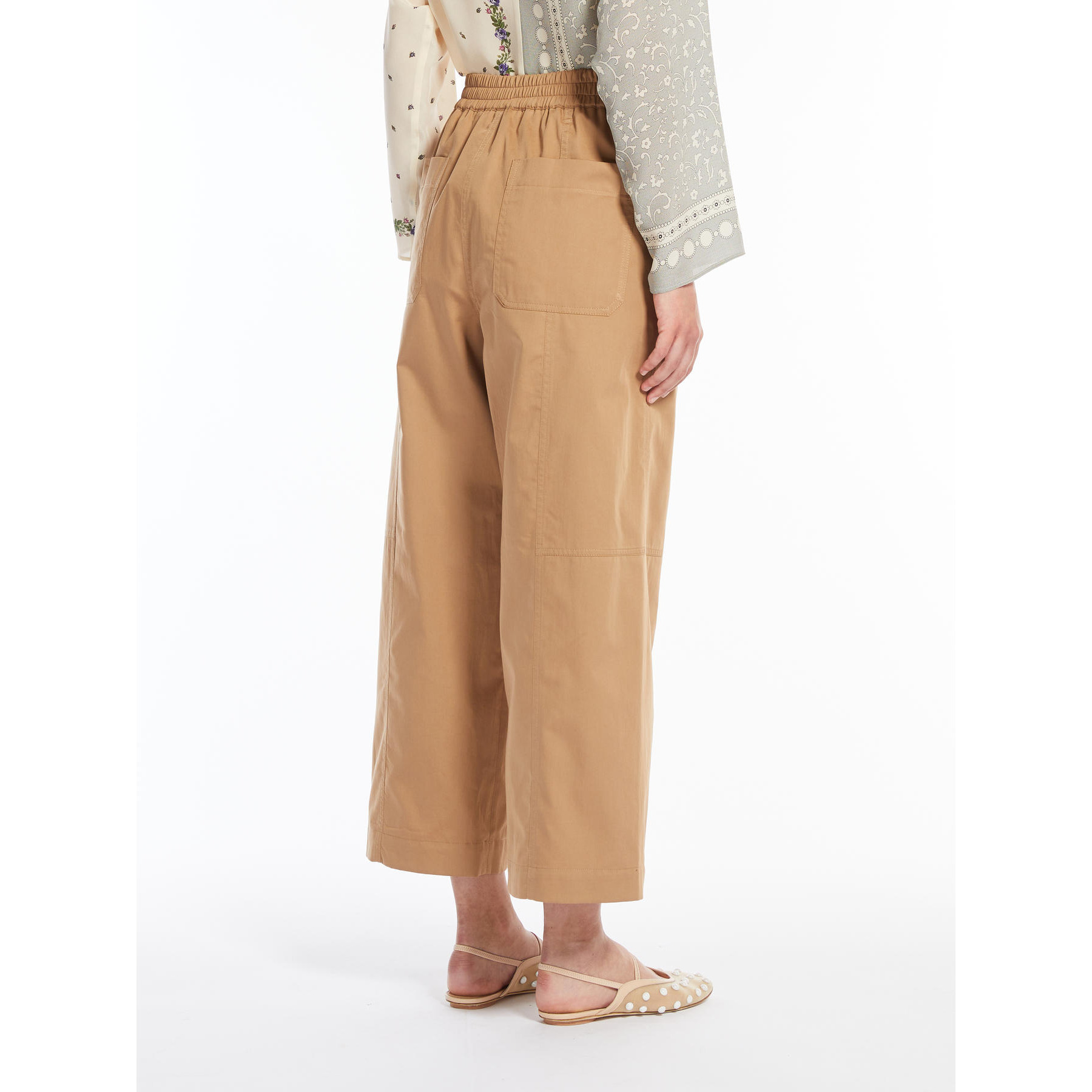 Weekend Max Mara "malizia Linen Nattè In Nude