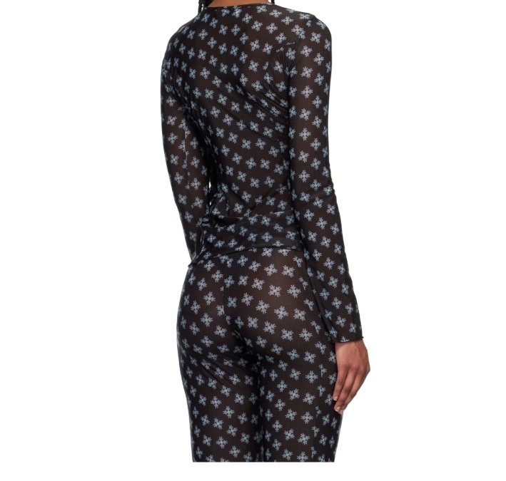 Avavav Cutout Shirt In Black