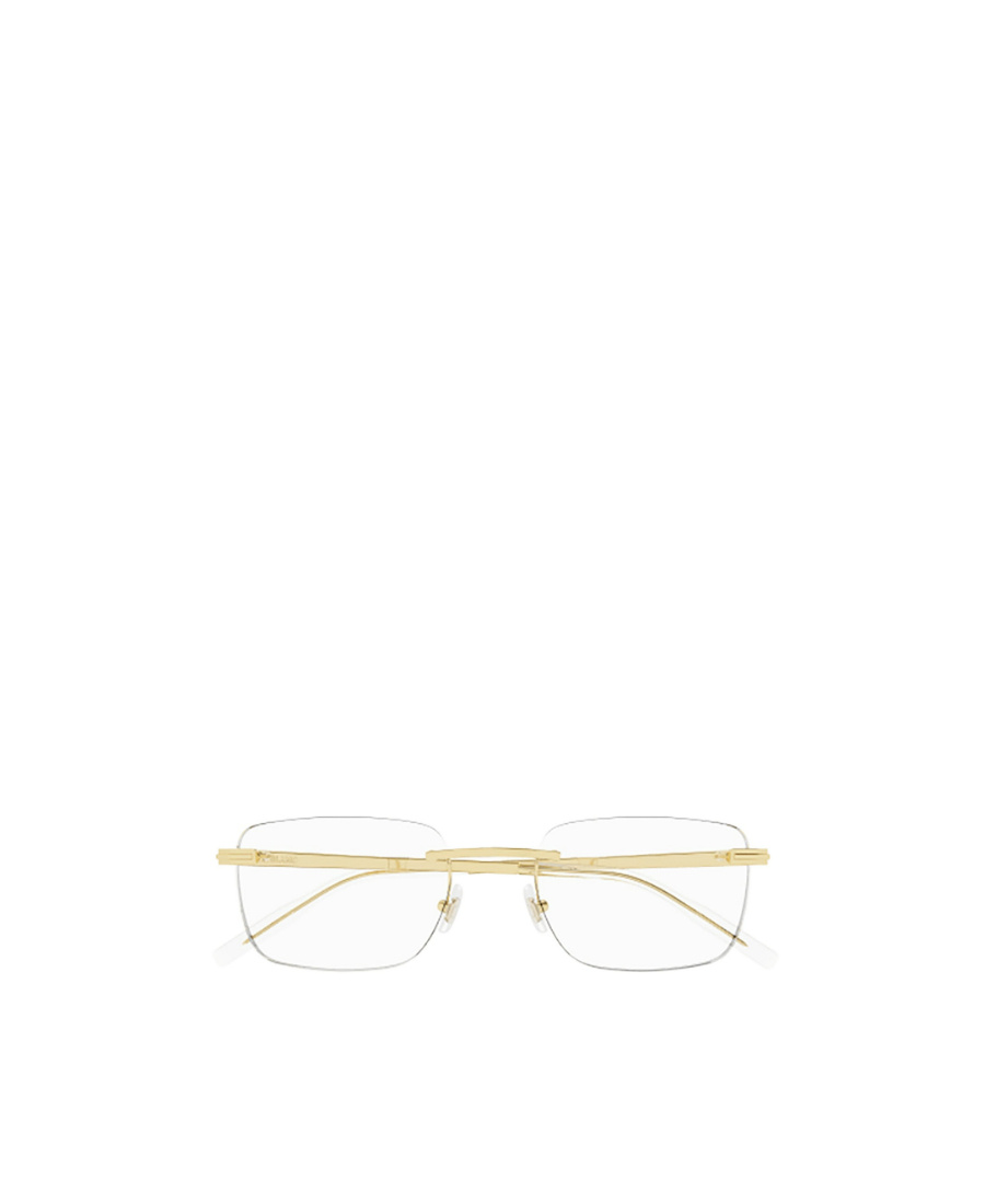 MONTBLANC MONTBLANC EYEWEAR RECTANGULAR FRAME GLASSES