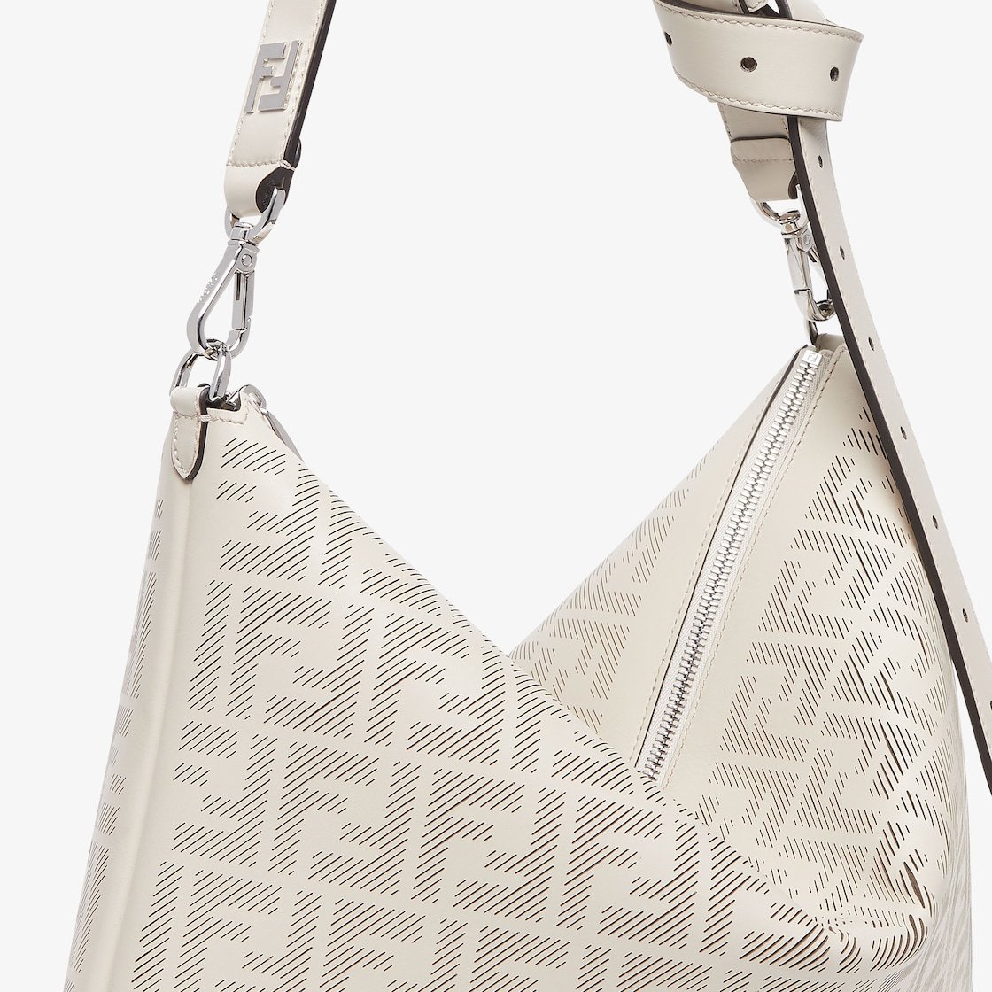 Fendi After Ff Shoulder Bag In Nude