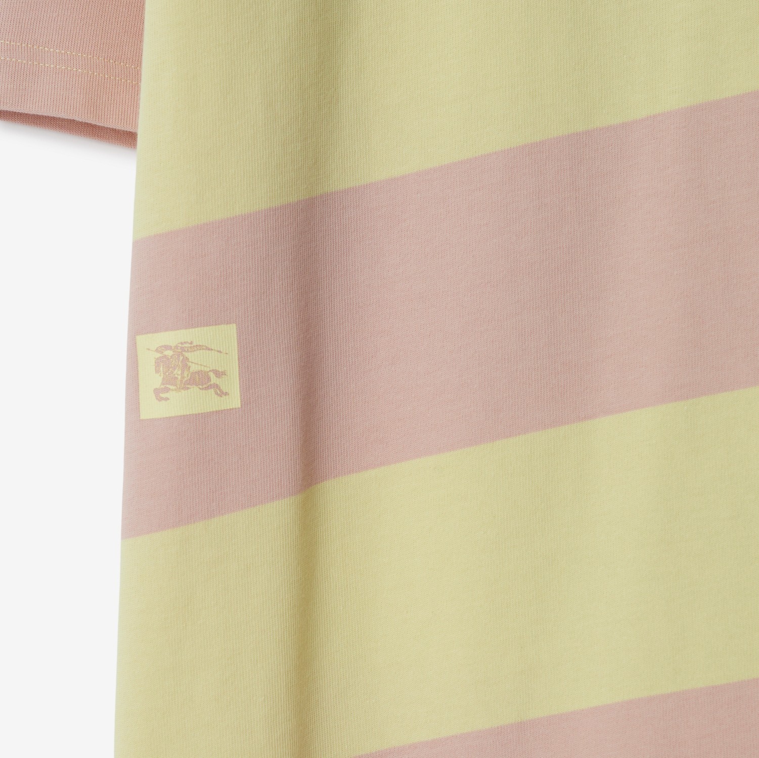 Burberry Cotton Polo In Nude
