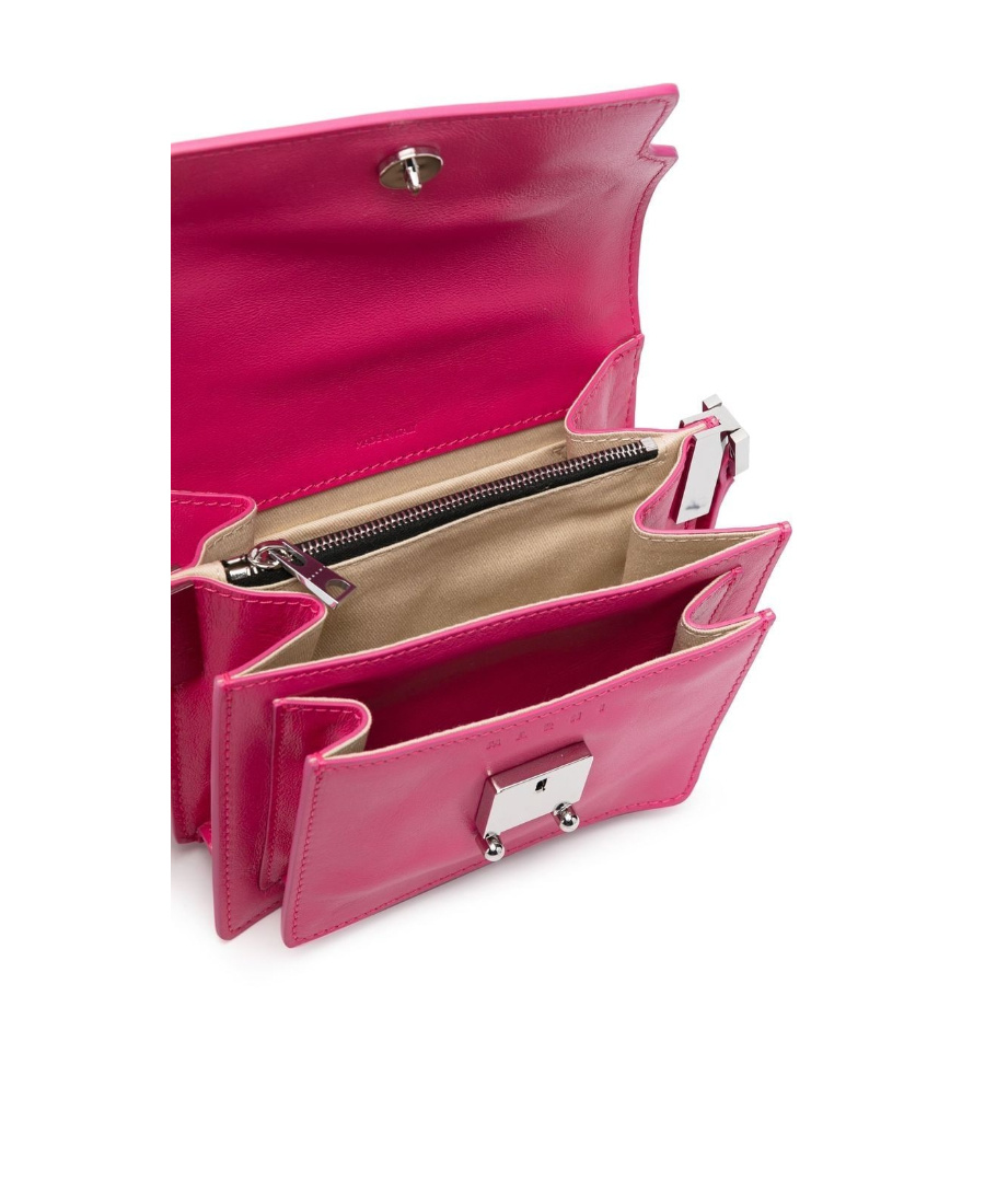 Marni Trunk Soft Crossbody Bag In Pink