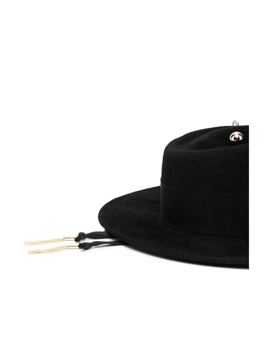 Ruslan Baginskiy Gambler Felt Hat In Black